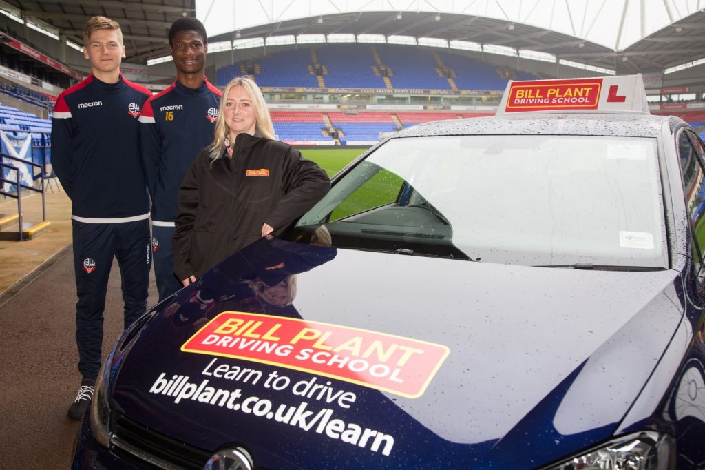 Bolton Wanderers Bill Plant Driving School Lessons